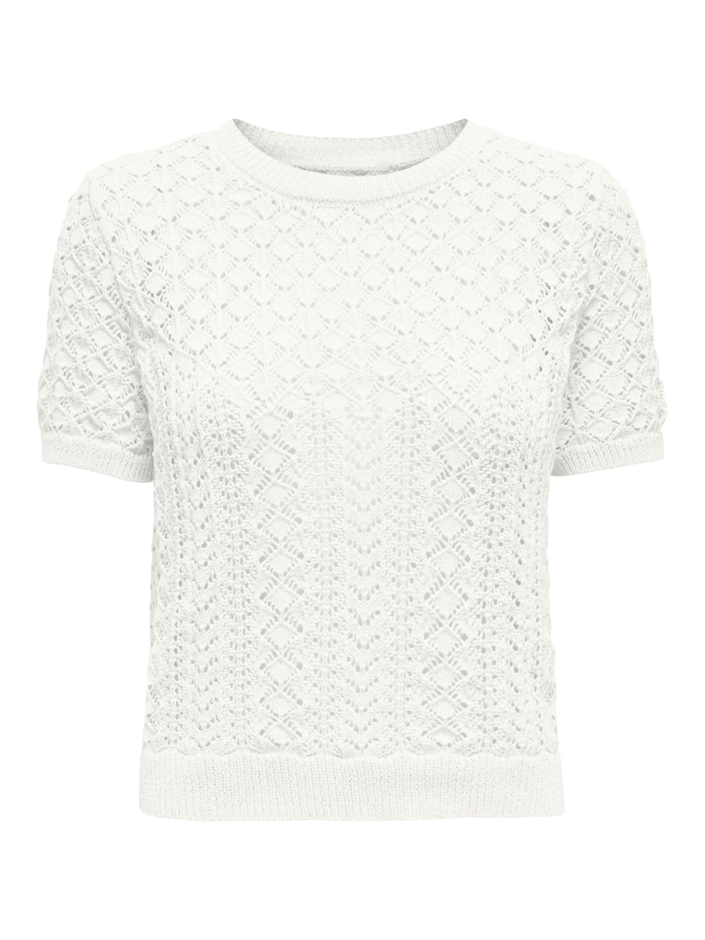 Saga Cotton Jumper White