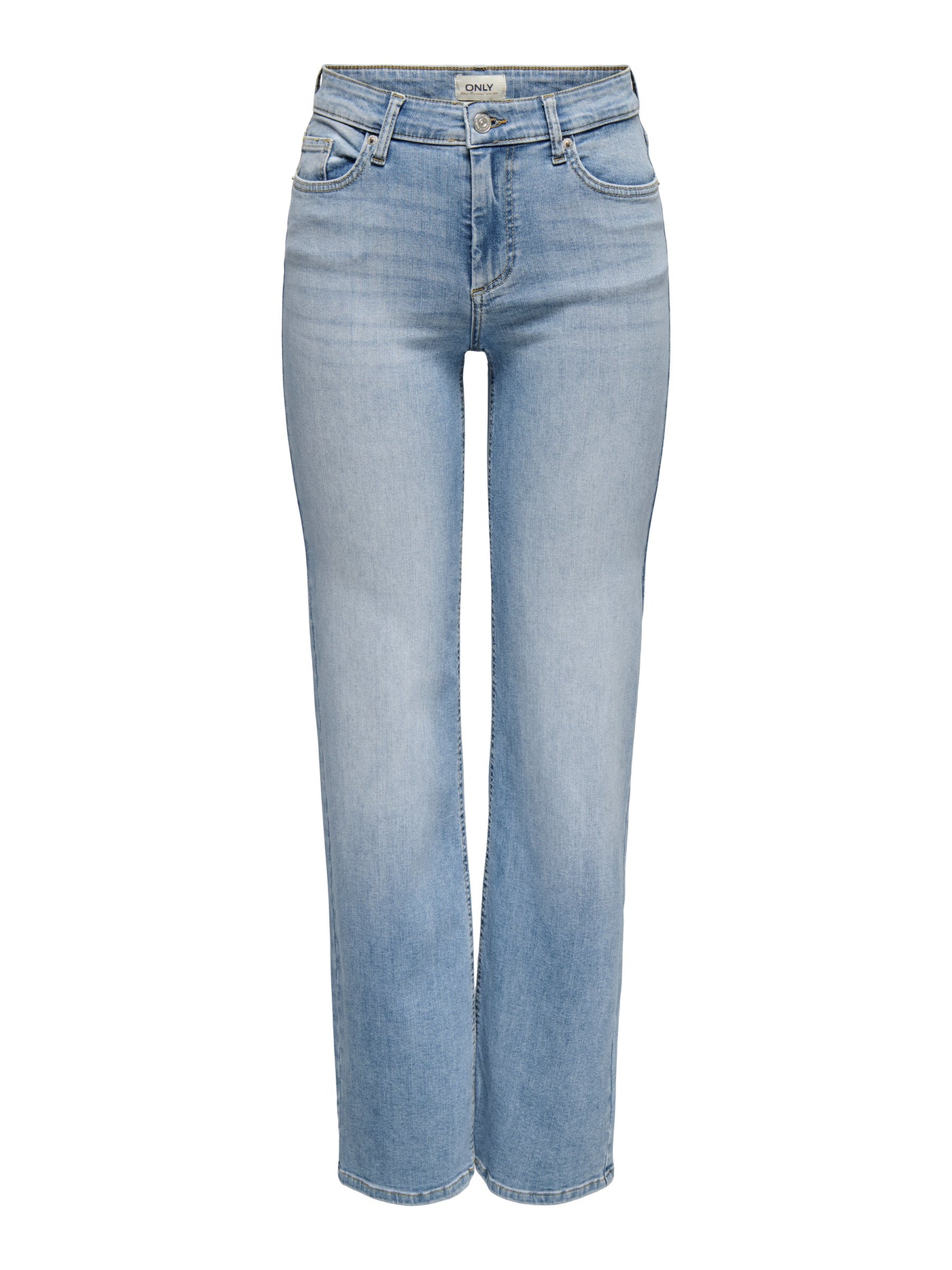 Straight Leg Jeans Blue