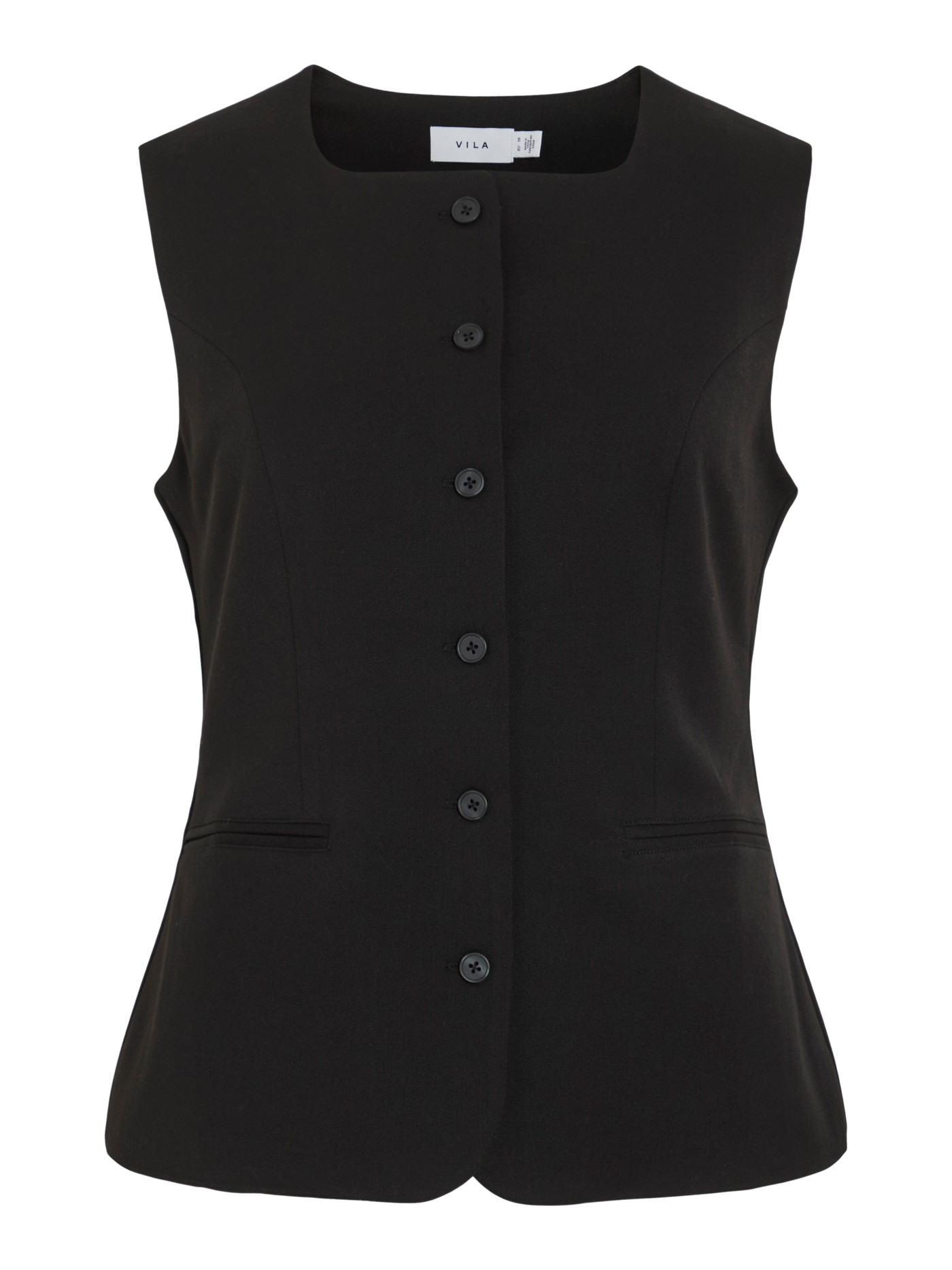 Varone Waistcoat Black