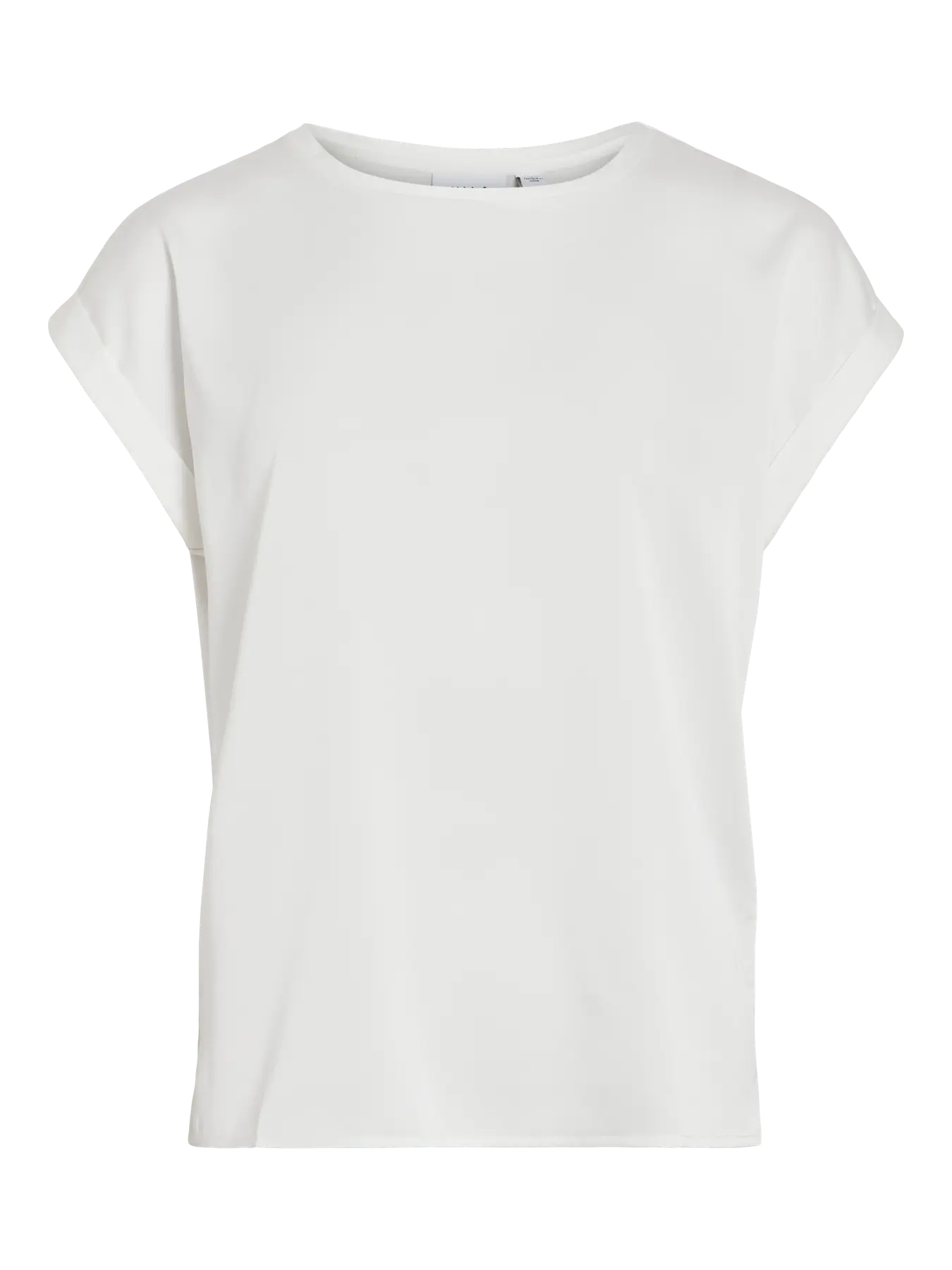 Satin Tee White