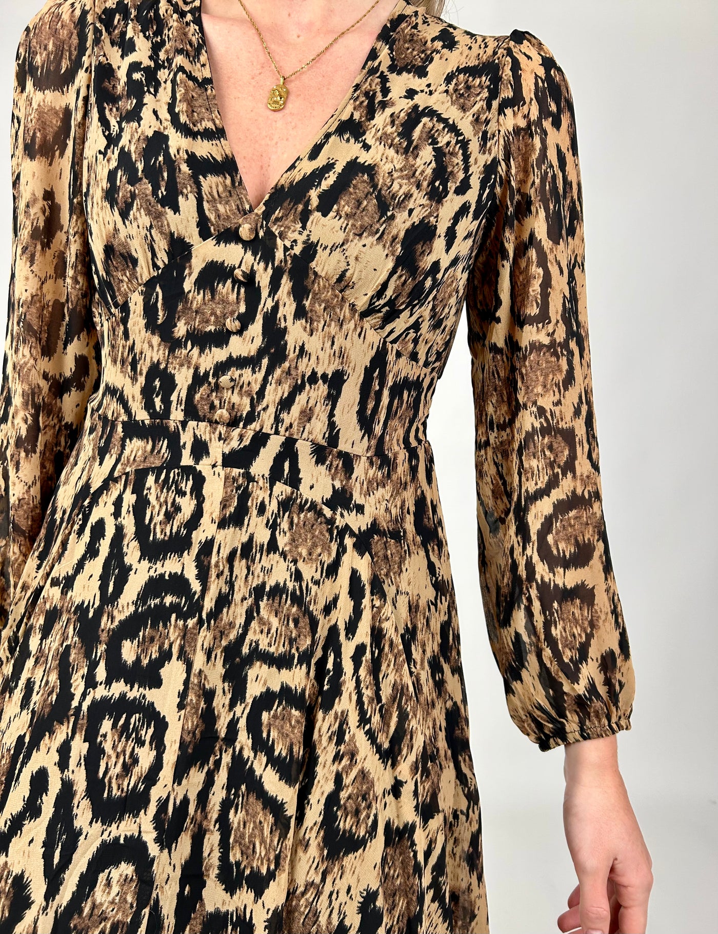 Animal Print Sandra Dress