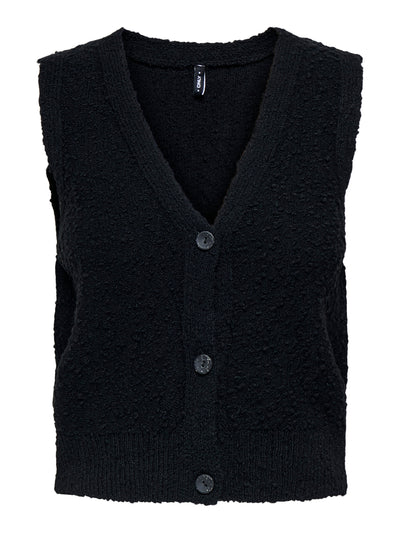 Boucle Tank Top Black