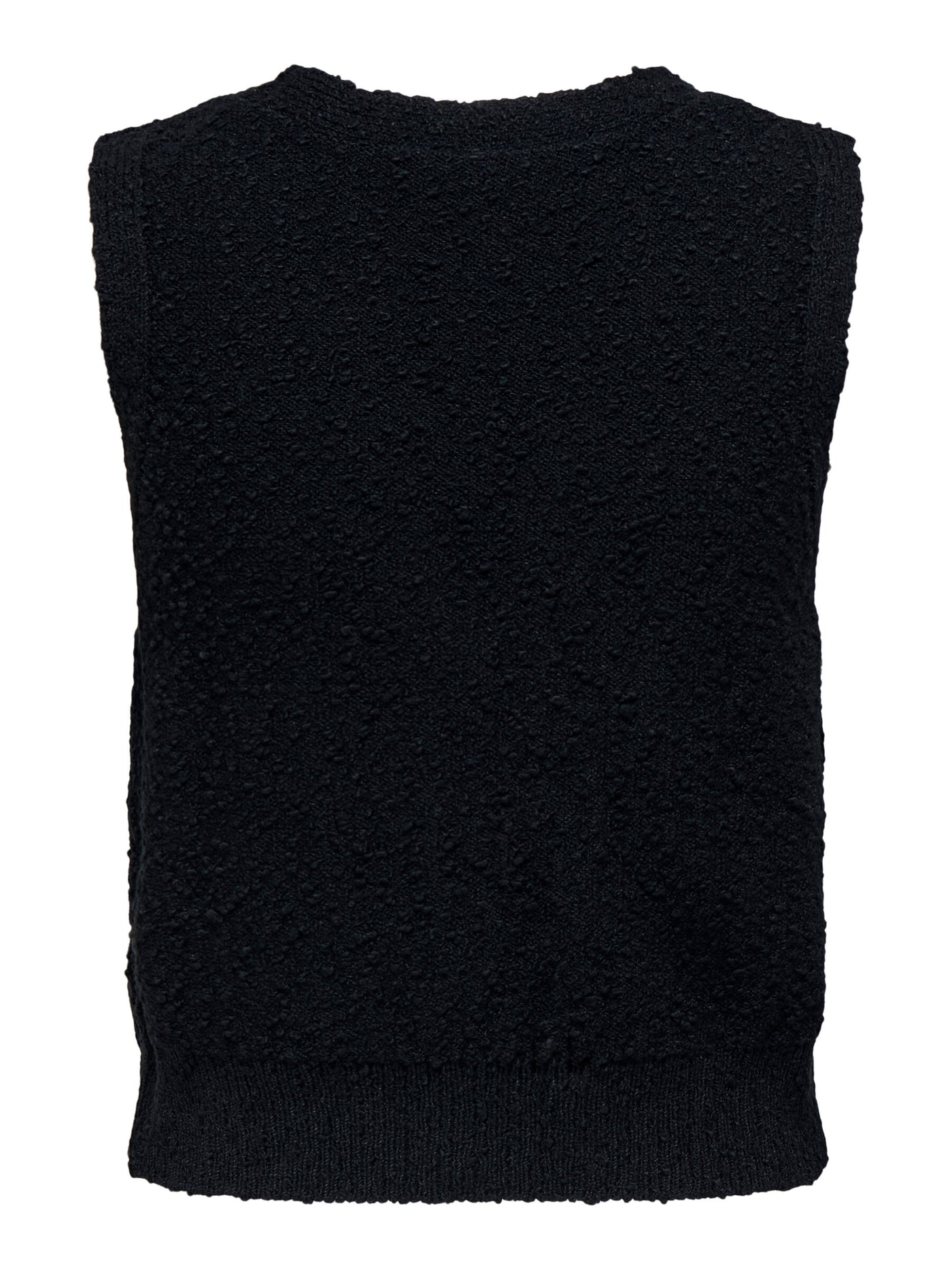 Boucle Tank Top Black