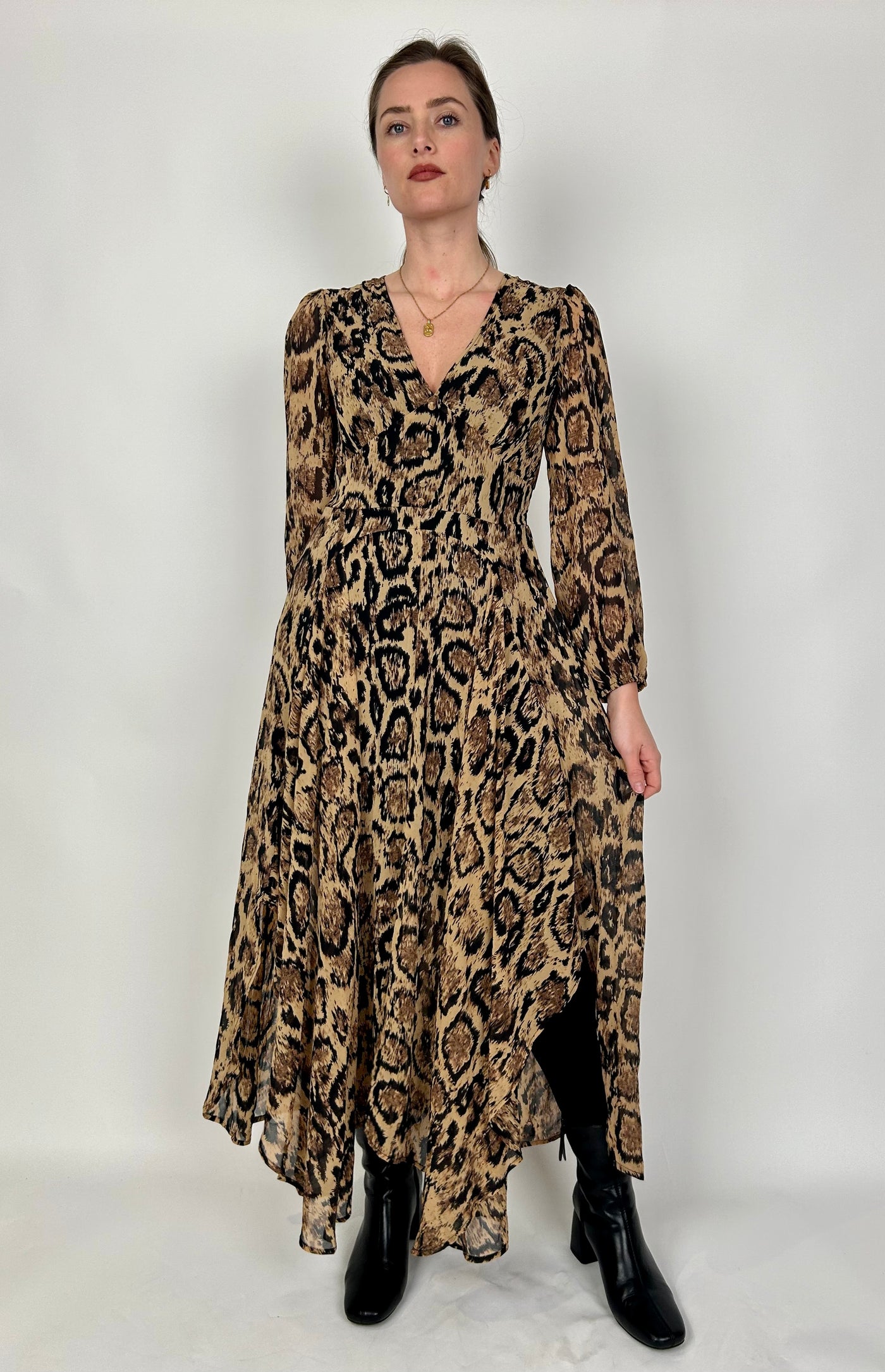 Animal Print Sandra Dress