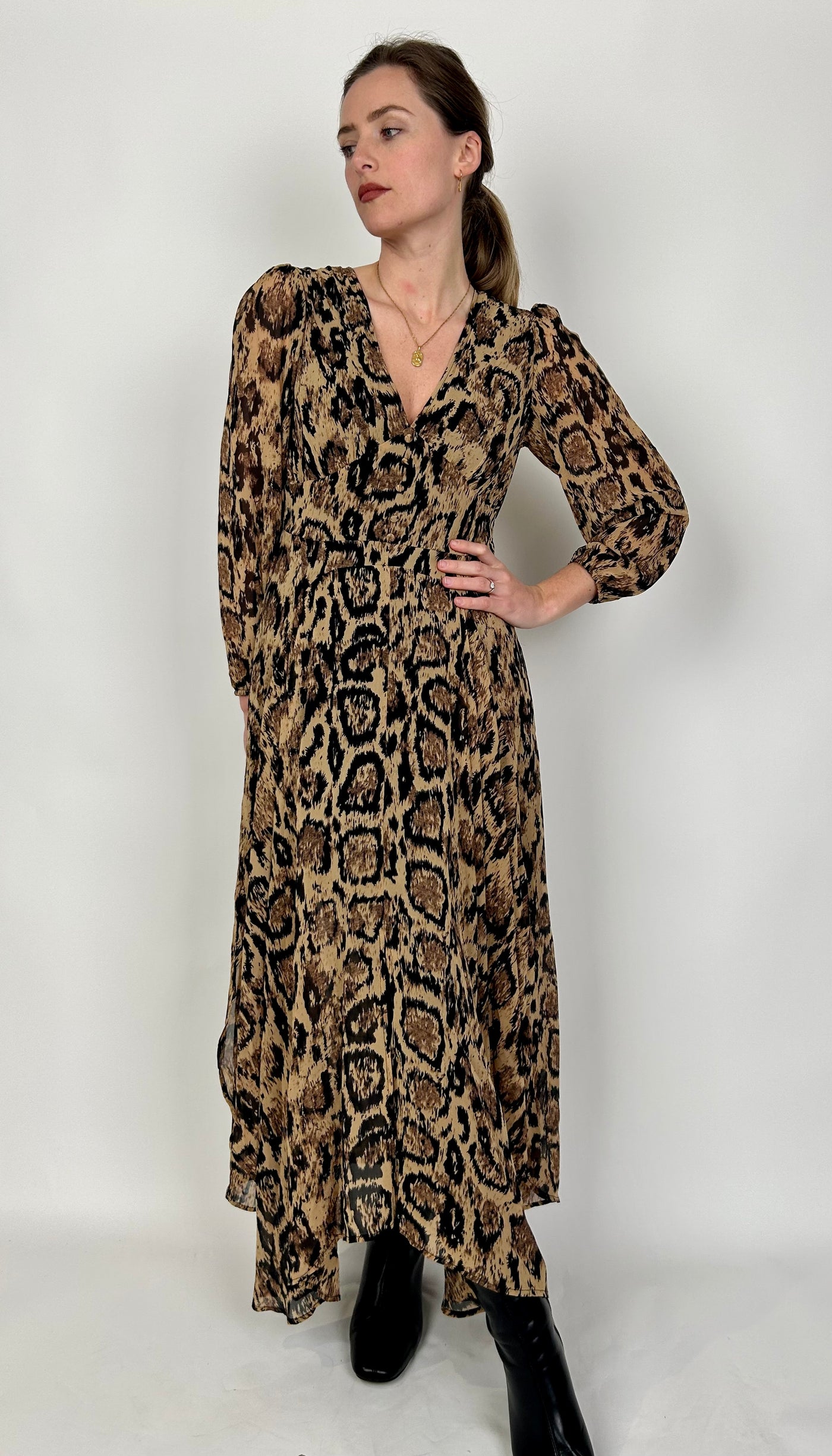 Animal Print Sandra Dress