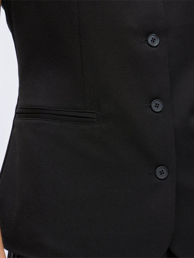 Varone Waistcoat Black