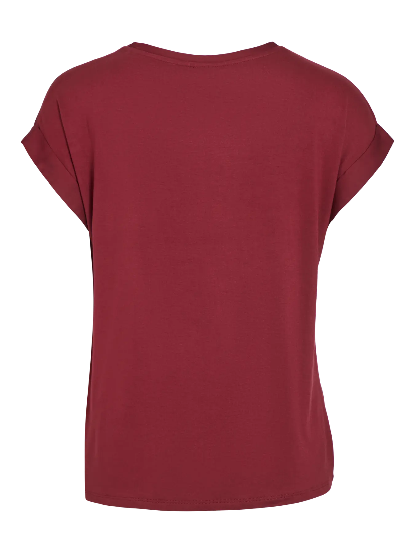 Satin Tee Claret