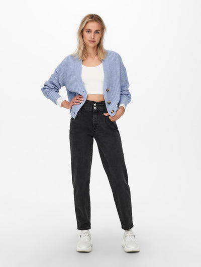 Cropped Cardi Sky Blue