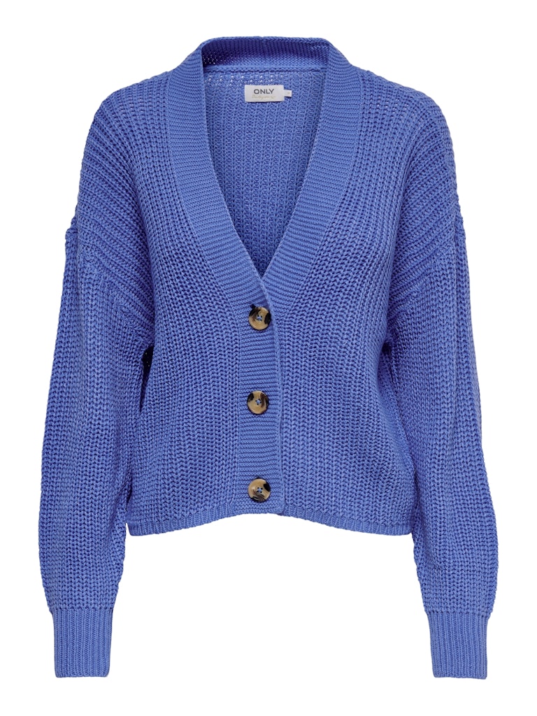 Cropped Cardi Vibrant Blue