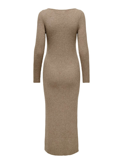 Katia Maxi Knit Dress Taupe