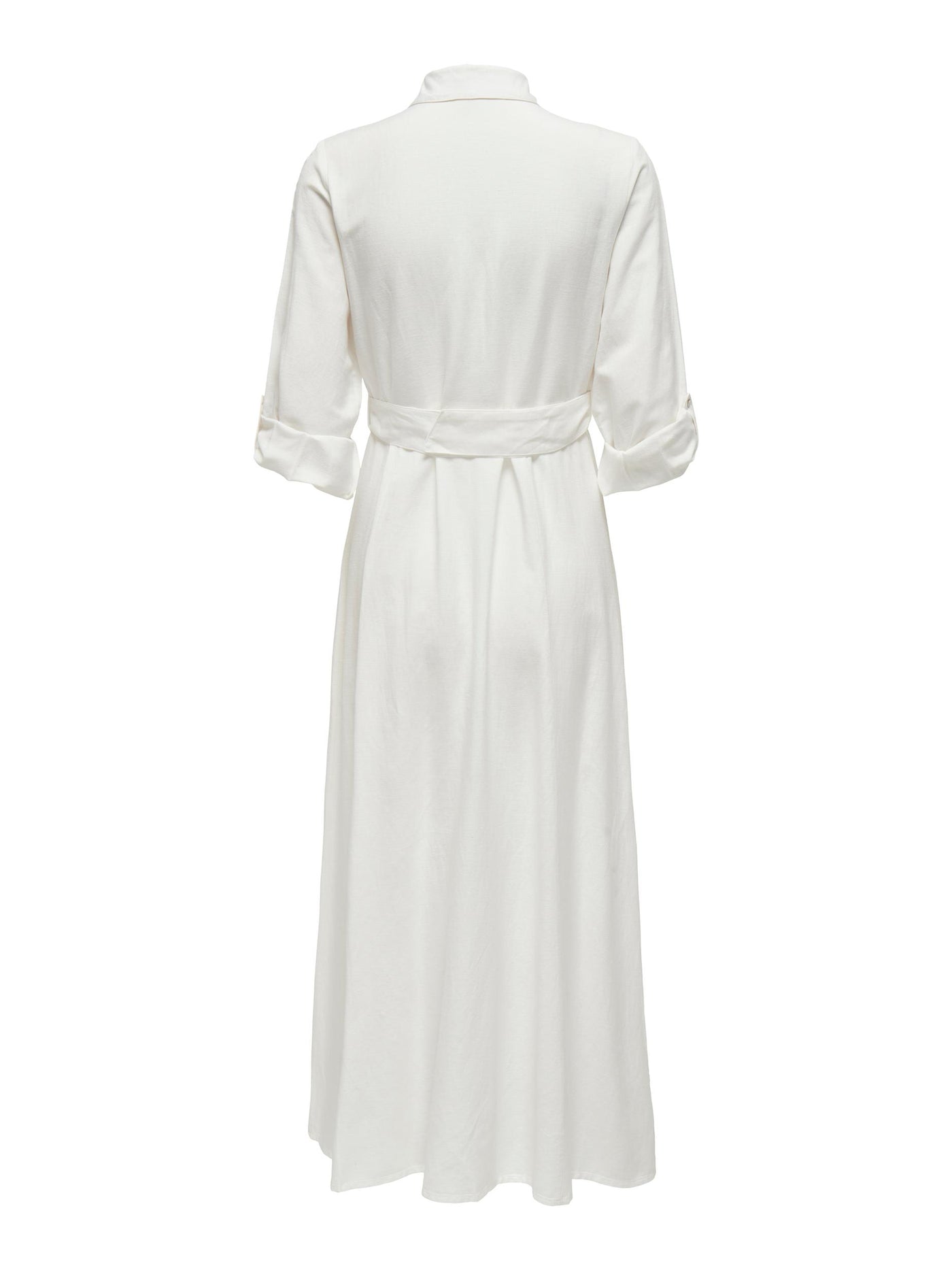 Callie Linen Dress White
