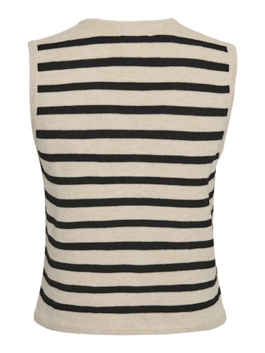 Stripe Knit Waistcoat