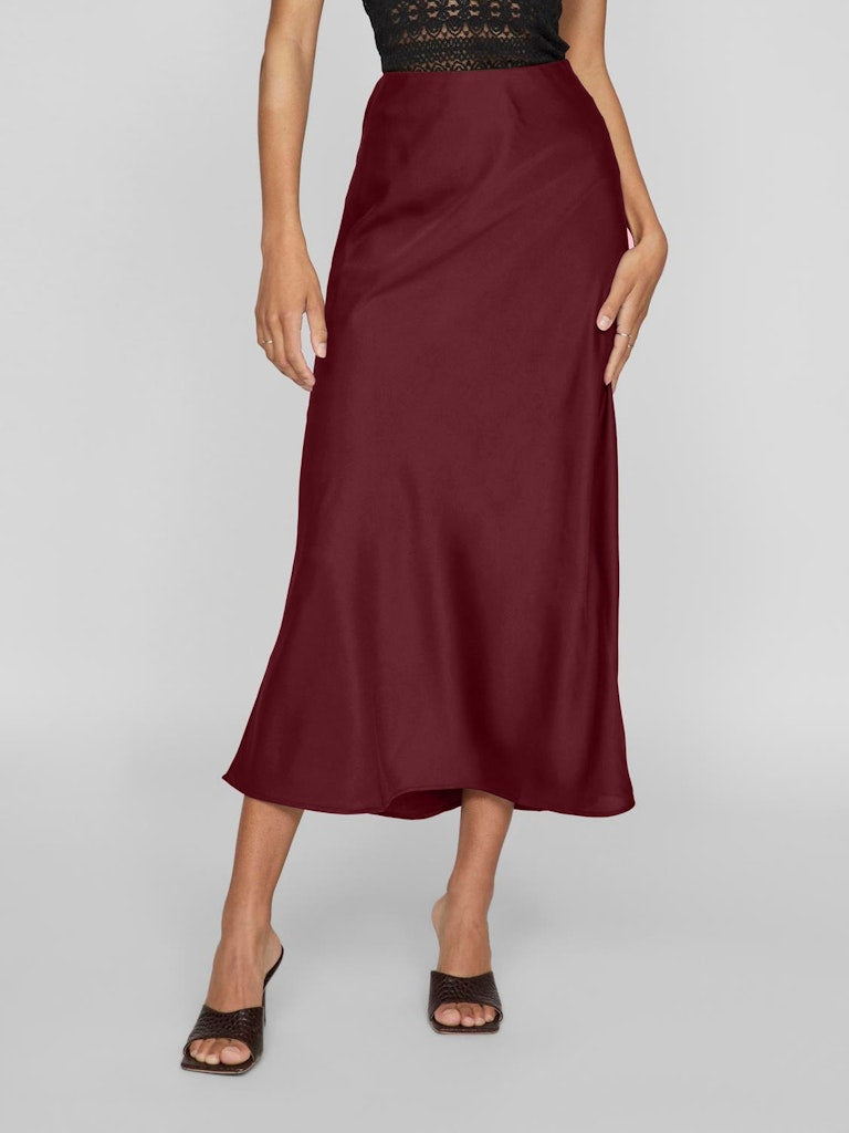 Viellette Maxi Skirt Claret