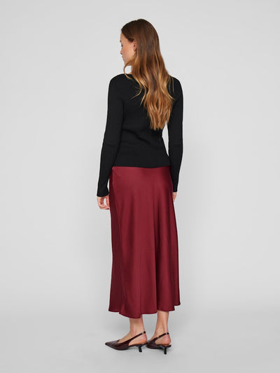 Viellette Maxi Skirt Claret