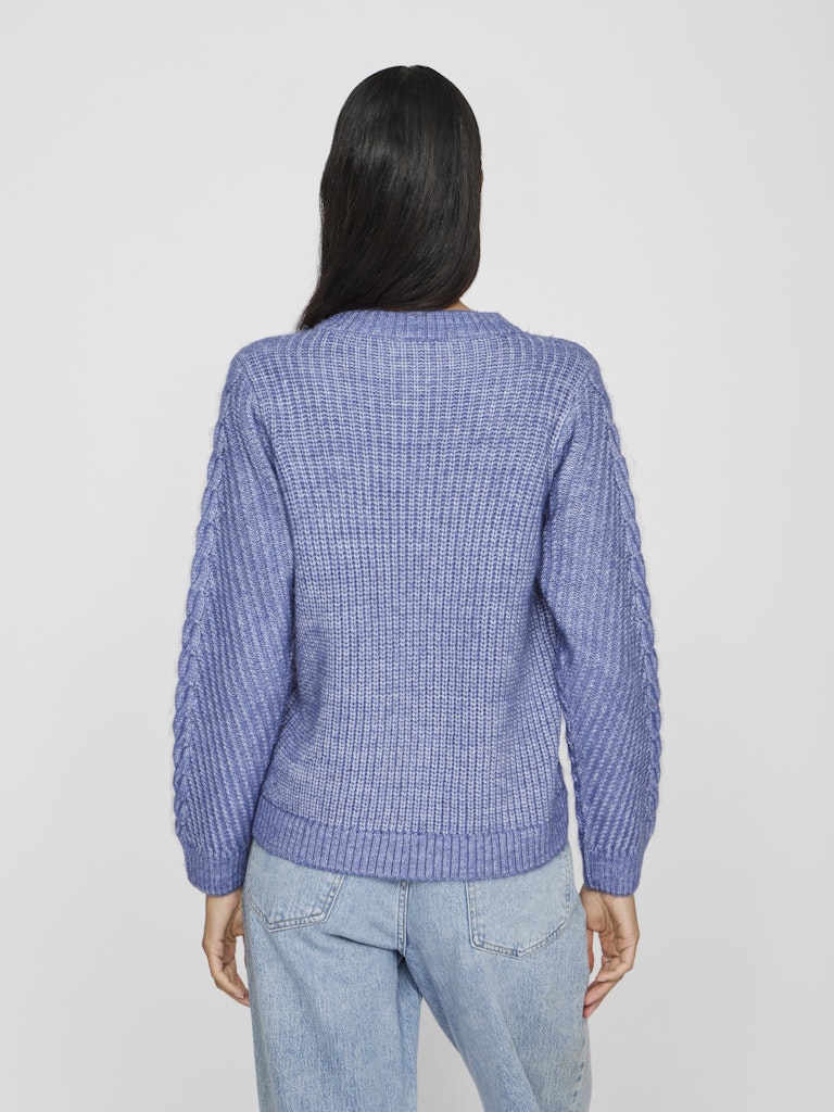 Erin Cable Knit Blue