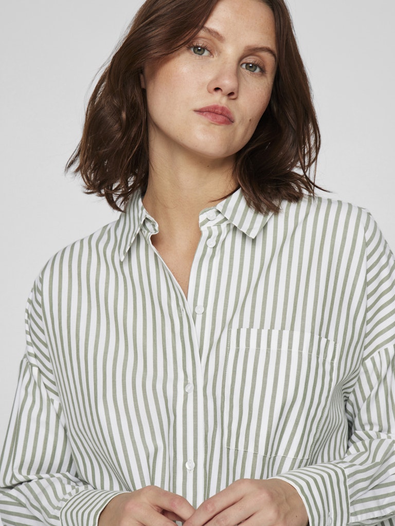 Sage Stripe Shirt