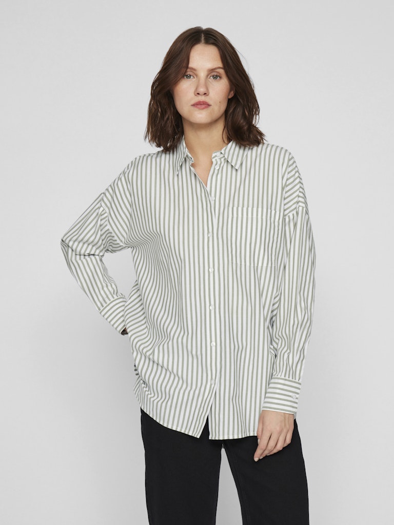 Sage Stripe Shirt