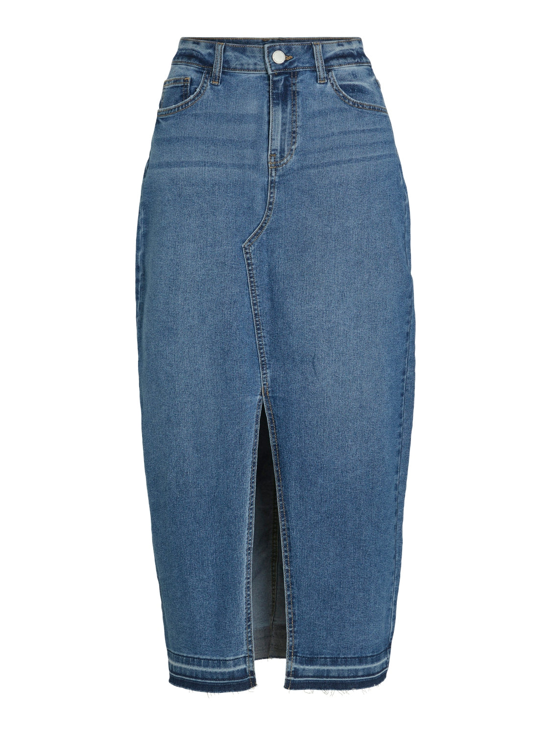 High Waist Denim Skirt