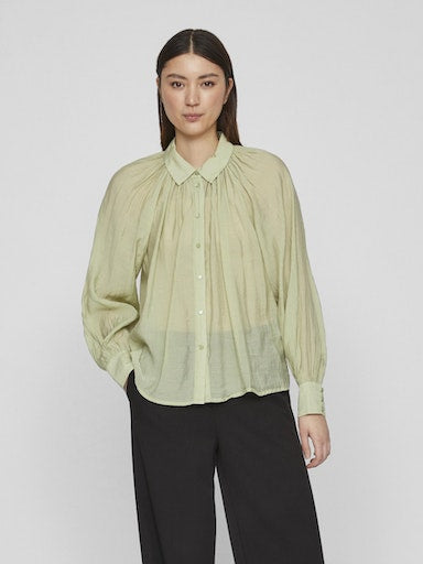 Sheer Blouse Sage