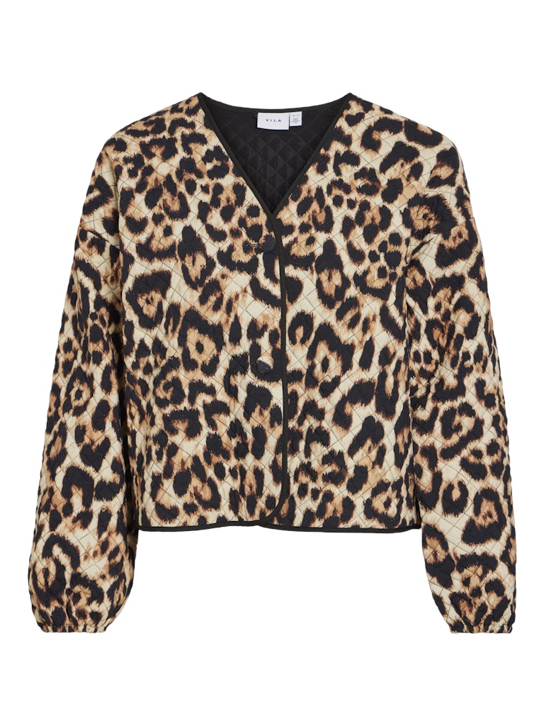 Leopard Quilted Jacket