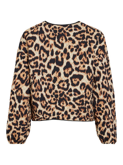 Leopard Quilted Jacket