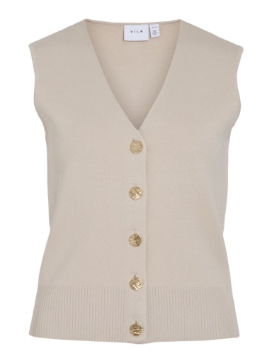 Shilou Taupe Waistcoat