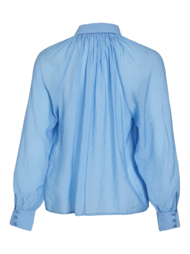 Sheer Blouse Blue