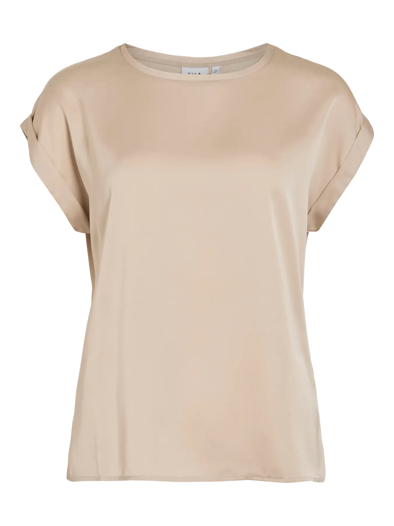 Satin Tee Champagne