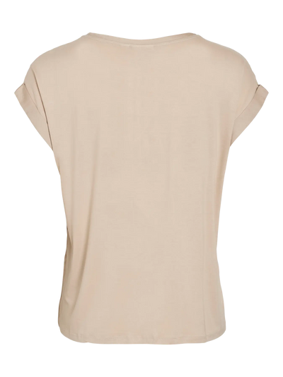 Satin Tee Champagne