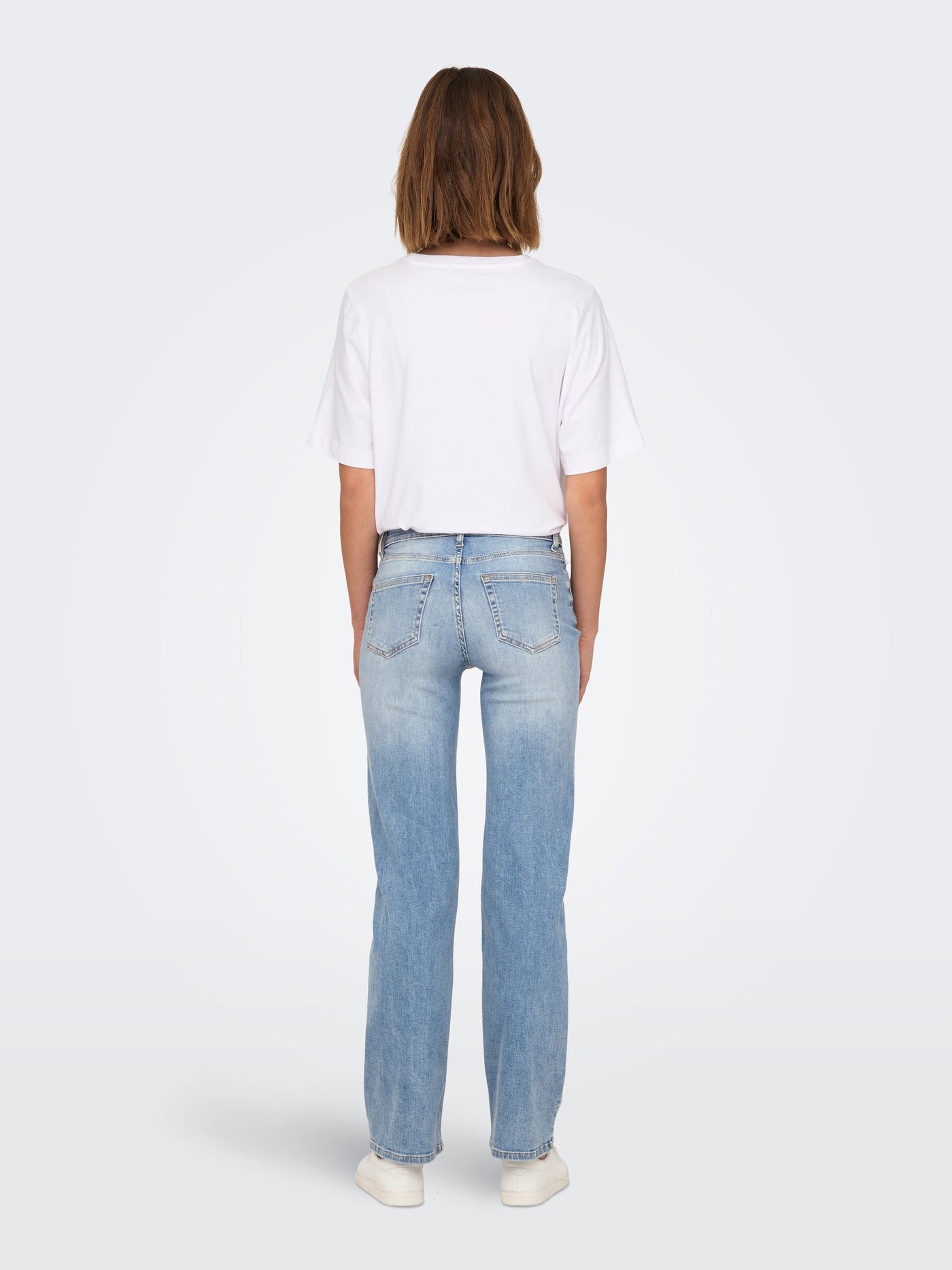 Straight Leg Jeans Blue