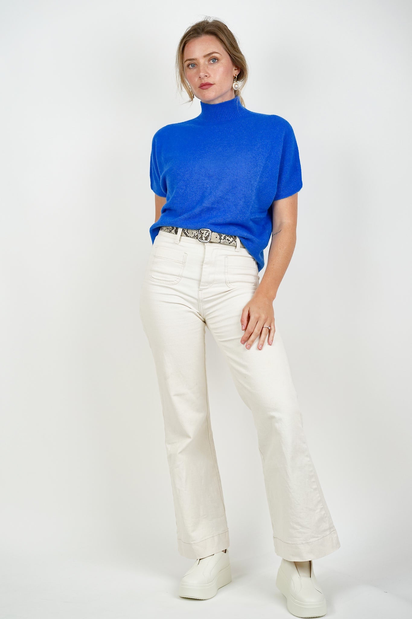 Parisian Jumper Cobalt