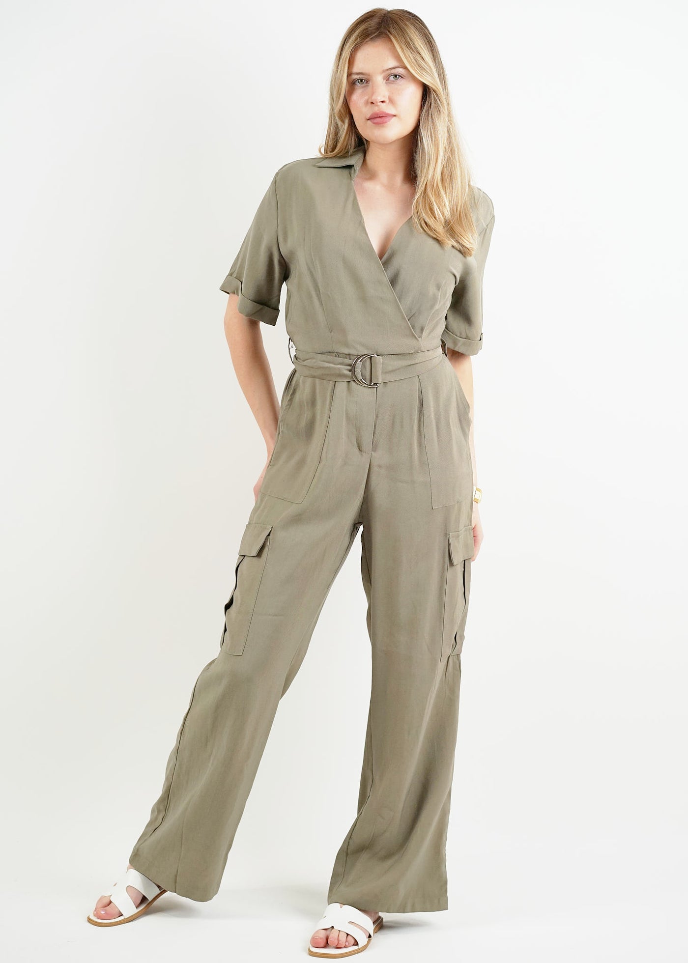 BP Cargo Jumpsuit Khaki