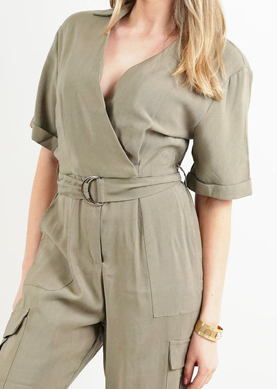 BP Cargo Jumpsuit Khaki