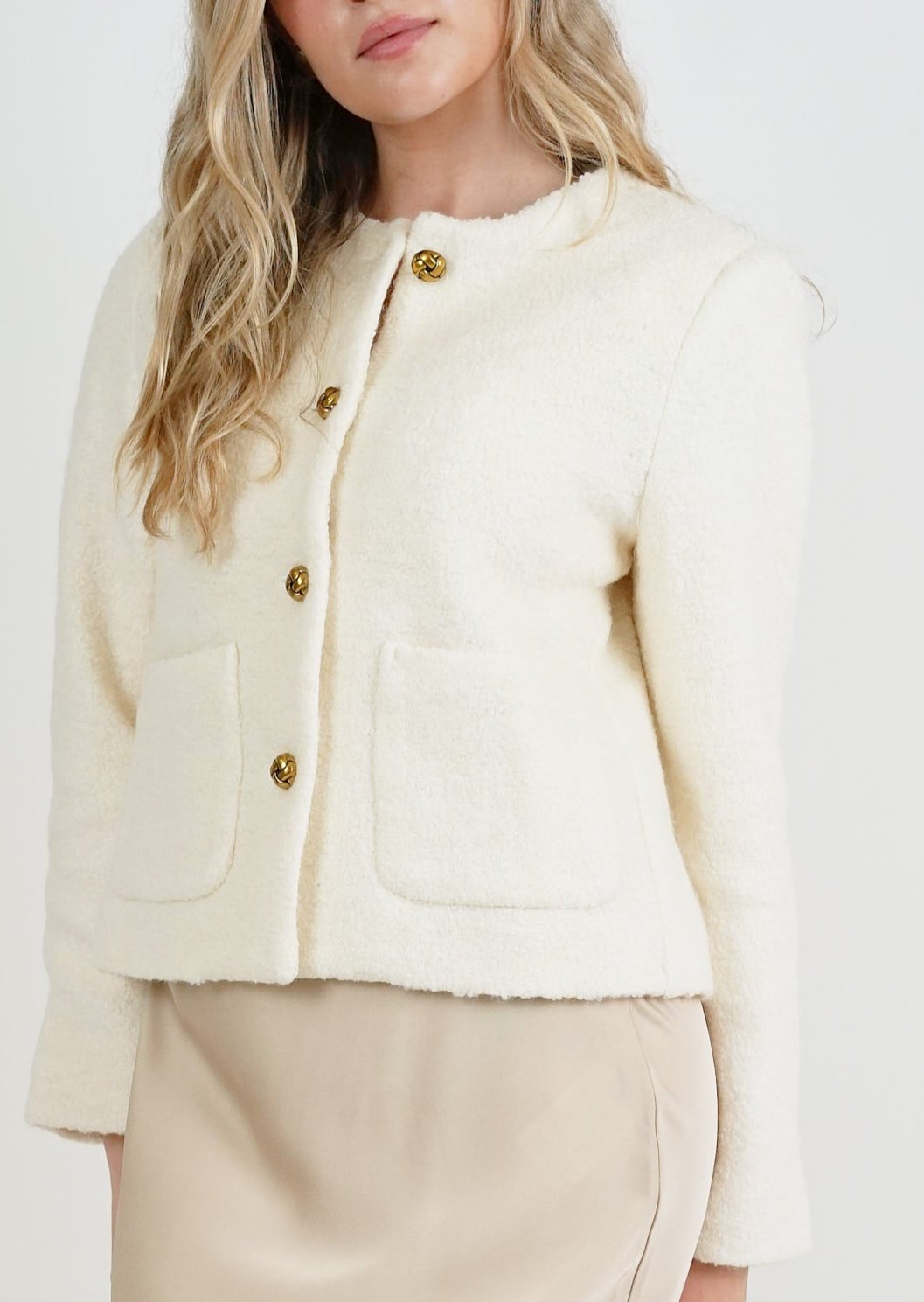 Boucle Jacket Cream