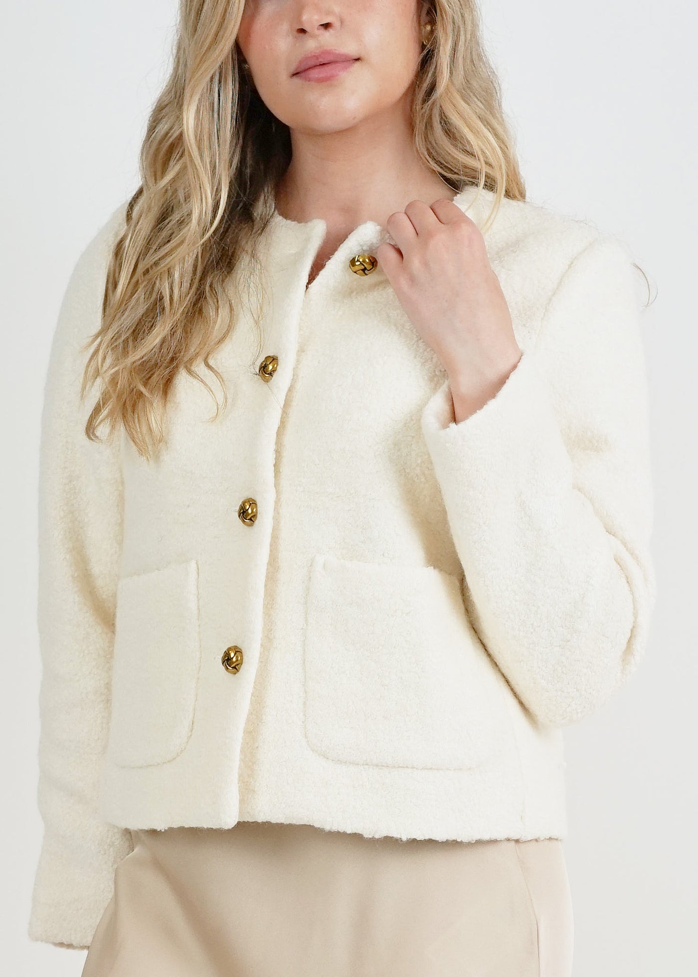 Boucle Jacket Cream