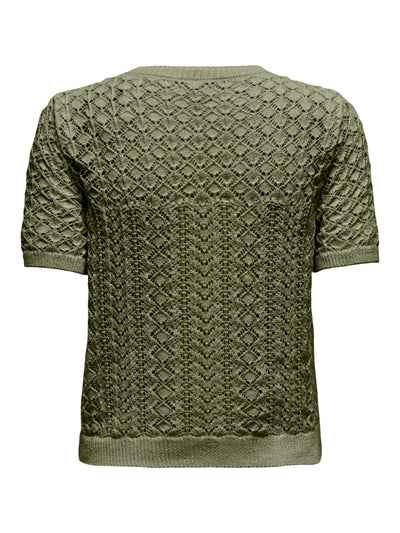 Saga Cotton Jumper Khaki