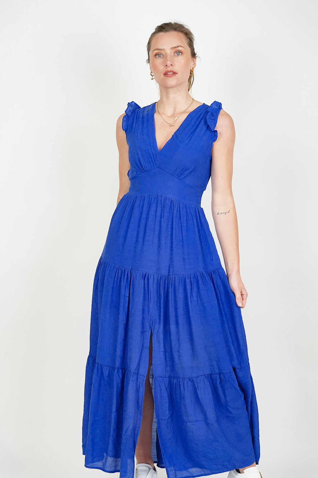 Sleeveless Maxi Dress Cobalt