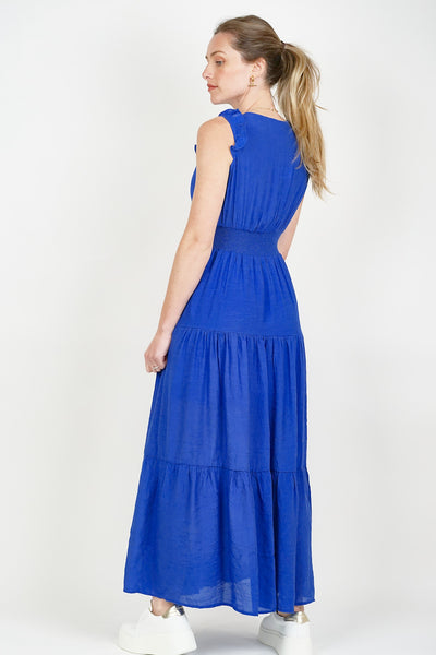 Sleeveless Maxi Dress Cobalt