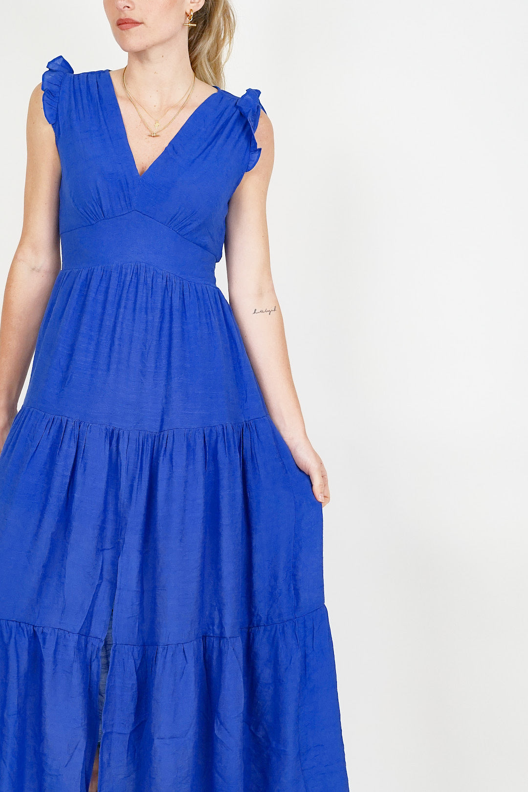 Sleeveless Maxi Dress Cobalt