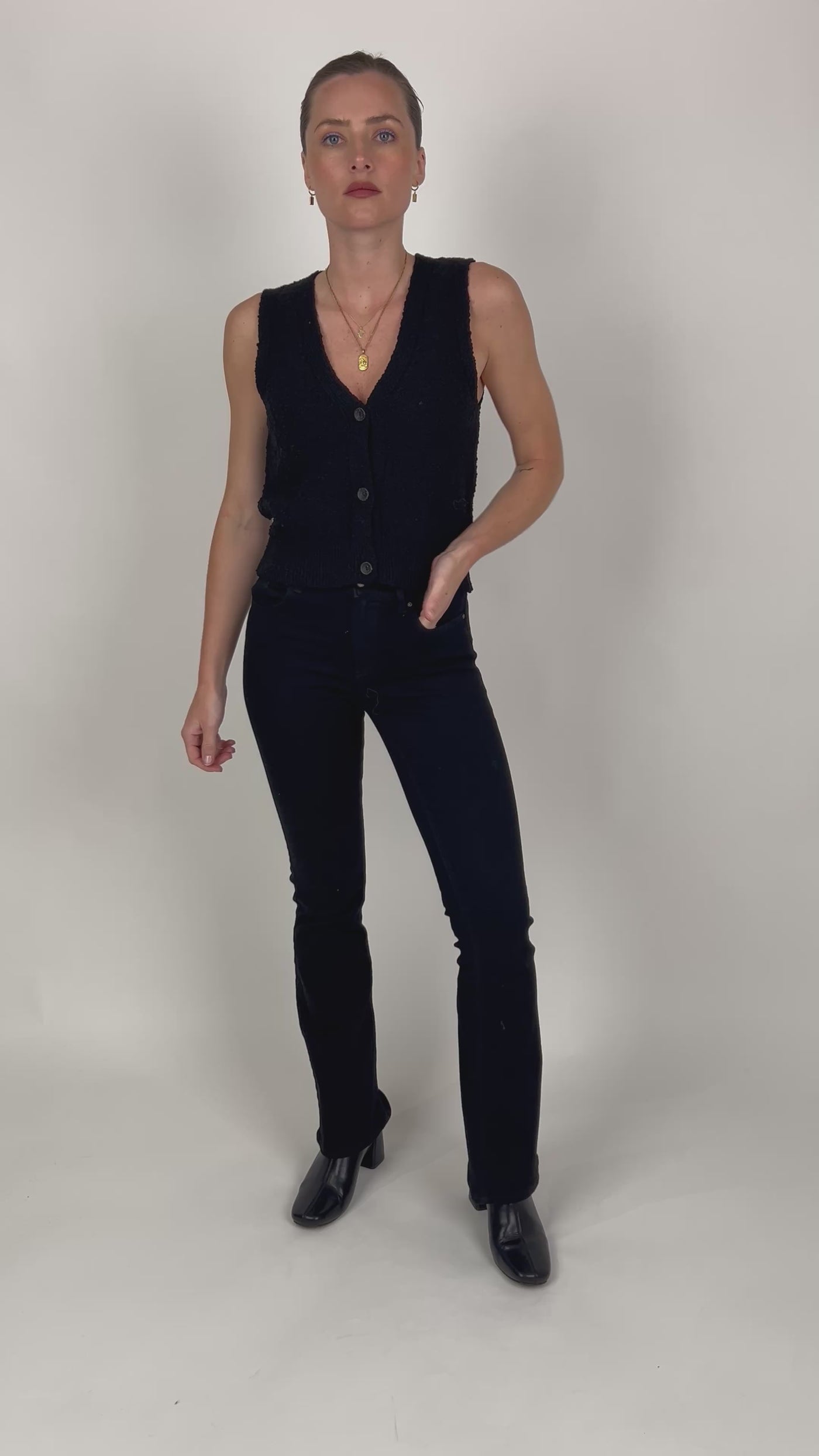 Blush Flair Jeans - Black 32 Leg