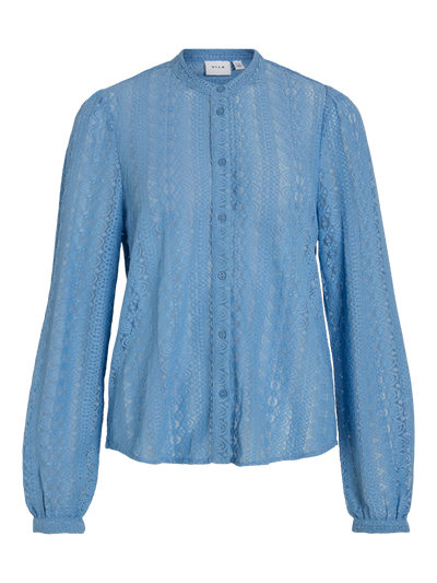 Vichikka Lace Blouse Blue