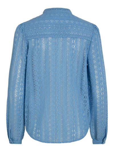 Vichikka Lace Blouse Blue